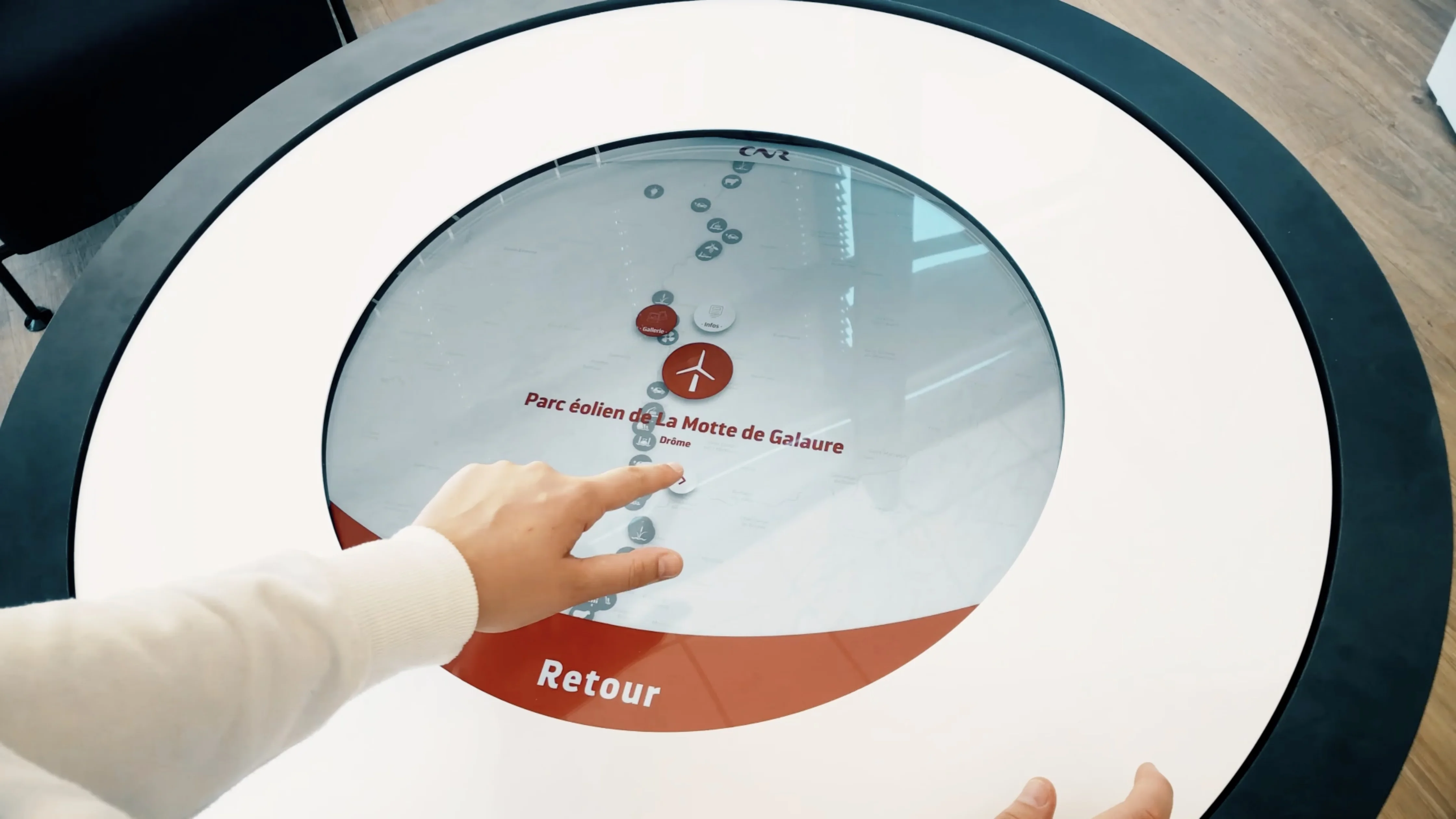 CNR - Cartographie dynamique